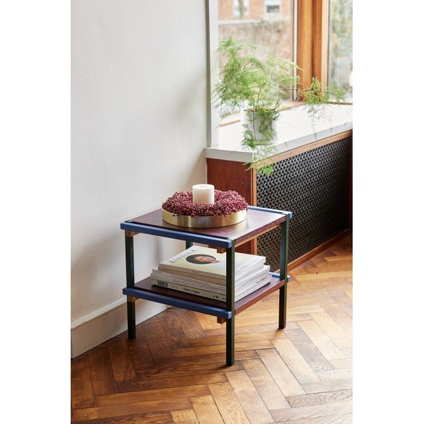 Metalowe tace dekoracyjne zestaw 3 szt. ø 33 cm Embrace – Hübsch-image-1