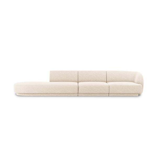 Kremowa sofa 302 cm Miley – Micadoni Home