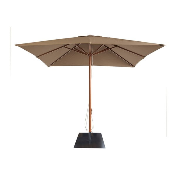 Brązowy parasol ogrodowy Resol AM1