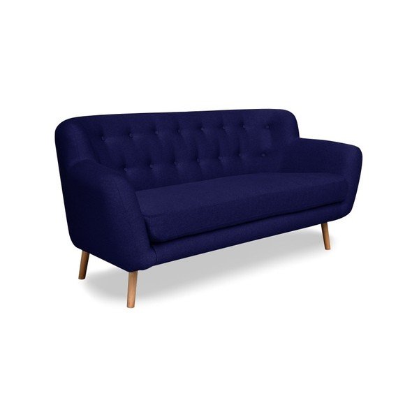 Granatowa sofa Cosmopolitan design London, 162 cm-image-2