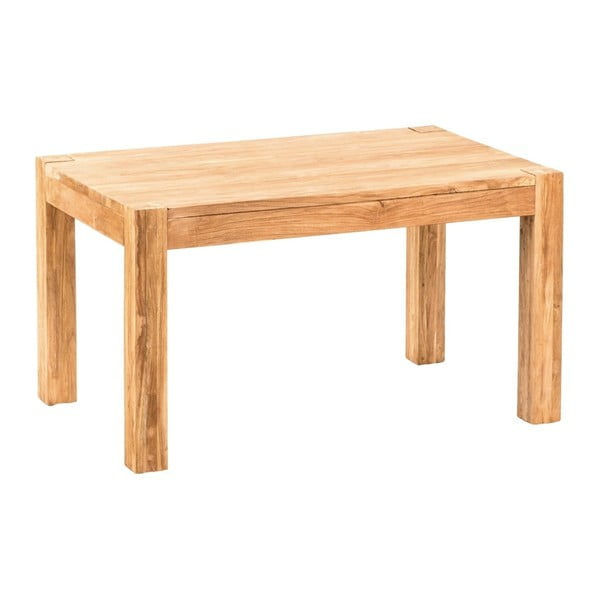 Stół ogrodowy z drewna tekowego z recyklingu Massive Home Ronda, 90x180 cm