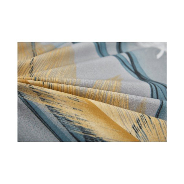 Pościel jednoosobowa z mikrosatyny 3-częściowa 140x200 cm Melissa – My House-image-2