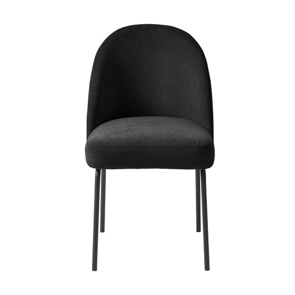 Czarne krzesło Creston – Unique Furniture