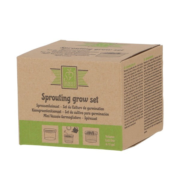 Szklana miska do kiełkowania na zioła ø 12 cm – Esschert Design-image-3