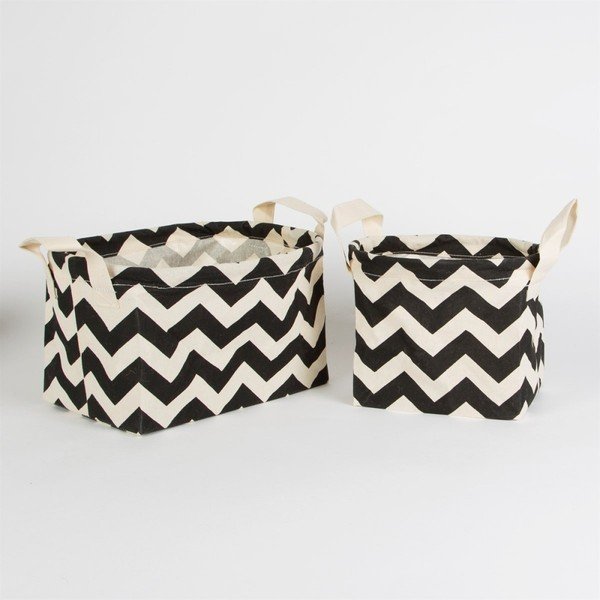 Zestaw 2 koszy Sass & Belle Chevron-image-2