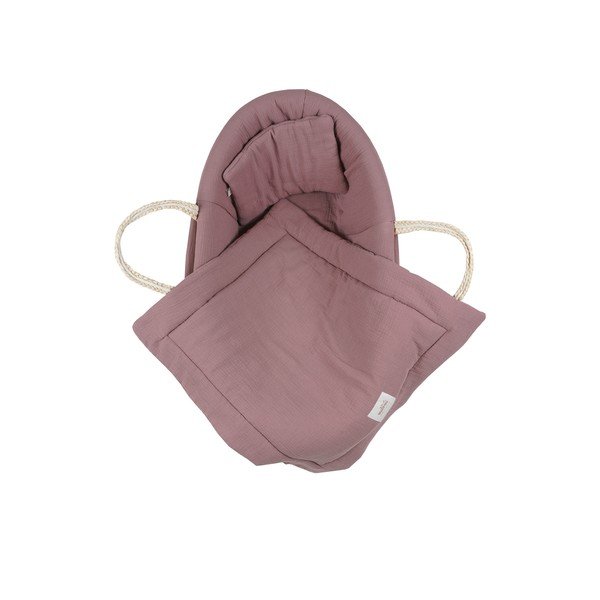 Ciemnofioletowy zestaw do łóżeczka – Malomi Kids-image-3