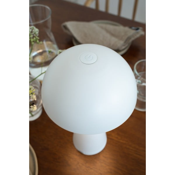 Biała lampa stołowa LED (wys. 26,5 cm) Fungi – Markslöjd-image-2