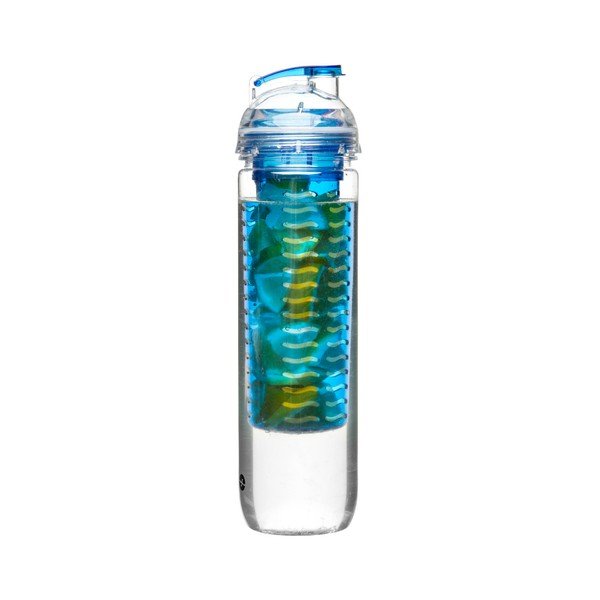 Niebieska butelka z wkładem na owoce Sagaform Fresh, 800 ml-image-1