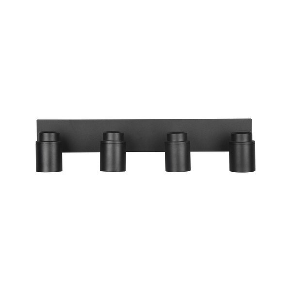 Metalowa lampa punktowa w kolorze matowej czerni 19x52 cm Angelo – Trio-image-4