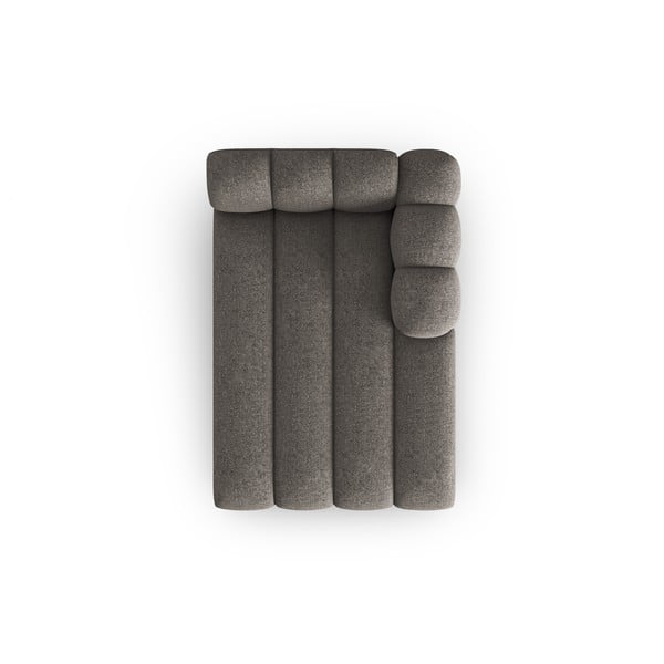 Ciemnoszary szezlong (prawostronny) Lupine – Micadoni Home-image-2