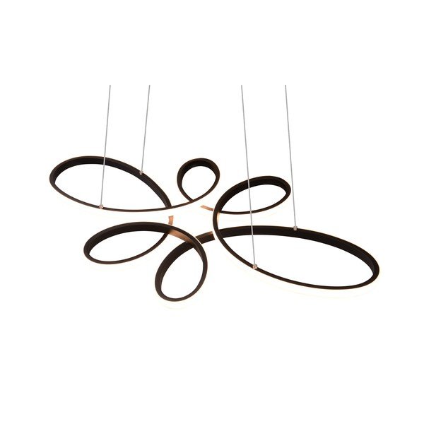 Czarna lampa wisząca LED Fly – Trio-image-3