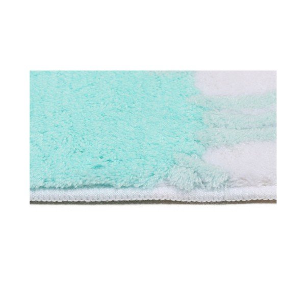 Zestaw 2 dywaników łazienkowych i pokrowca na sedes Confetti Bathmats Minty Alinda-image-3
