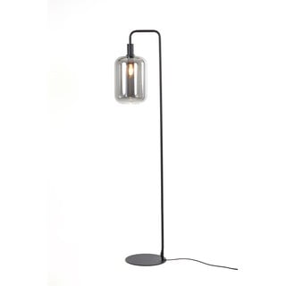 Czarna lampa stojąca (wysokość 155 cm) Lekar – Light & Living
