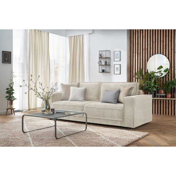 Beżowa sofa rozkładana Emile – Bobochic Paris-image-3