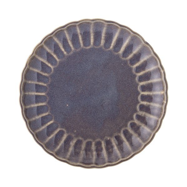 Ciemnofioletowy kamionkowy talerz deserowy ø 20 cm Latina – Bloomingville