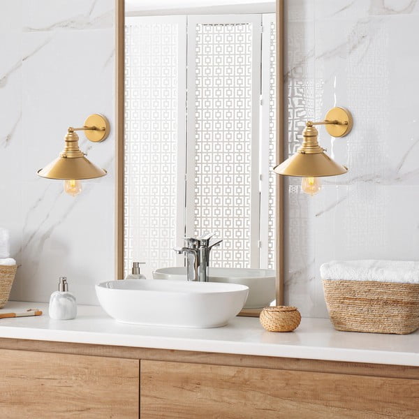 Kinkiet w kolorze złota ø 24 cm Conical – Opviq lights-image-4