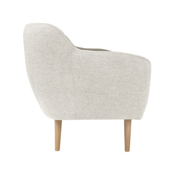 Kremowa sofa 3-osobowa z jasnymi nogami Mazzini Sofas Sicile-image-3