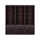 Brązowy regał z litego drewna sosnowego 222x223 cm Anita – Støraa