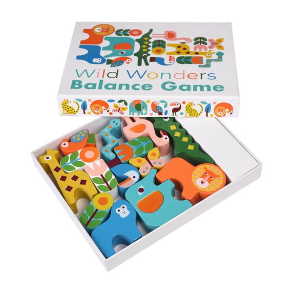 Drewniana wieża do układania Wild Wonders – Rex London-image-3