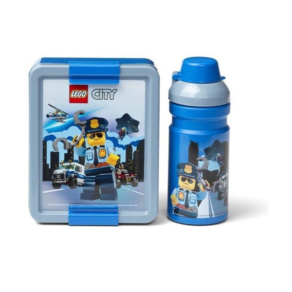 Zestaw butelki na wodę i pojemnika na lunch LEGO® City