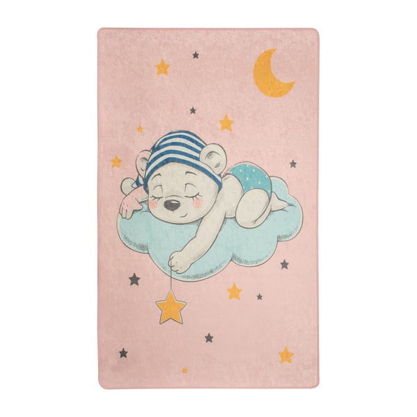 Dywan dla dzieci Pink Sleep, 100x160 cm