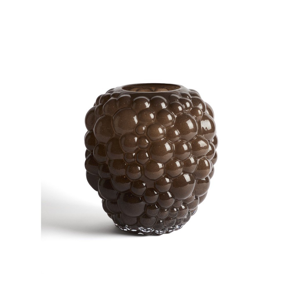 Brązowy szklany wazon (wysokość 30 cm) Mure – Kave Home (zdjęcie 6)