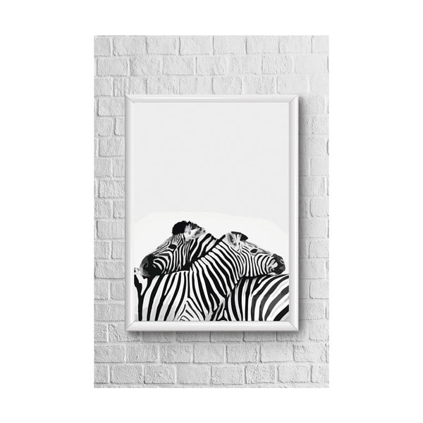 Plakat Piacenza Art Two Zebras