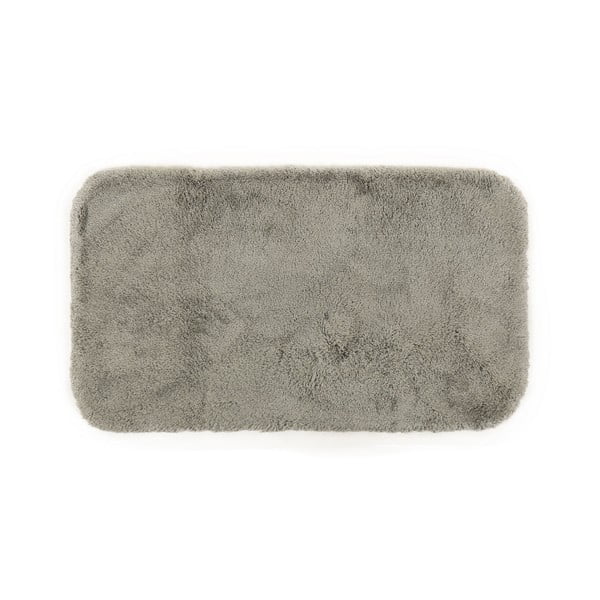 Szary dywanik łazienkowy z kolekcji Marie Claire Ouil, 100x57 cm