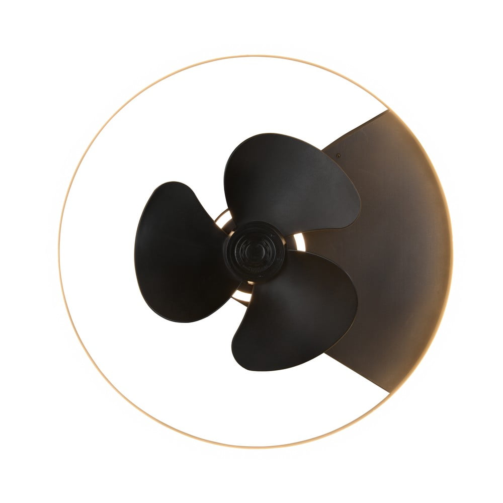 Lampa sufitowa LED w kolorze matowej czerni Borgholm – Reality (zdjęcie 5)