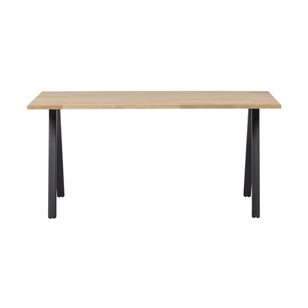 Stół z blatem z drewna dębowego WOOOD Tablo Square, 180x90 cm