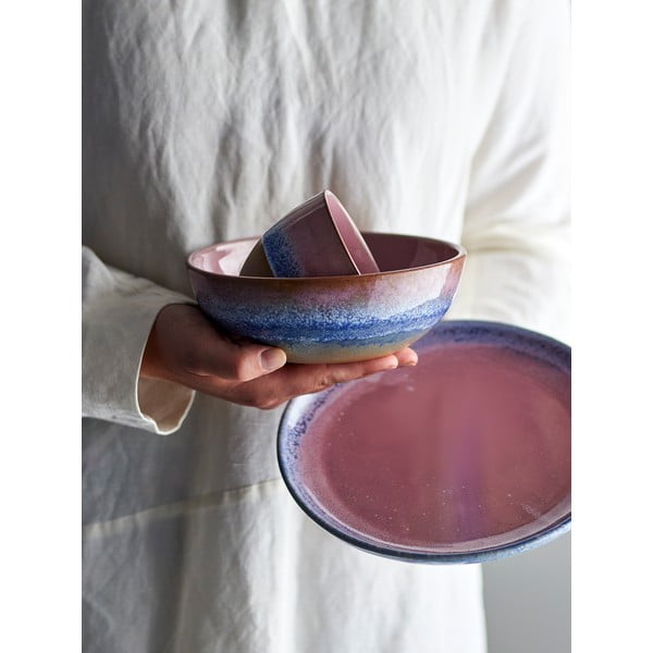 Jasnoróżowa kamionkowa miska 525 ml Paula – Bloomingville-image-2