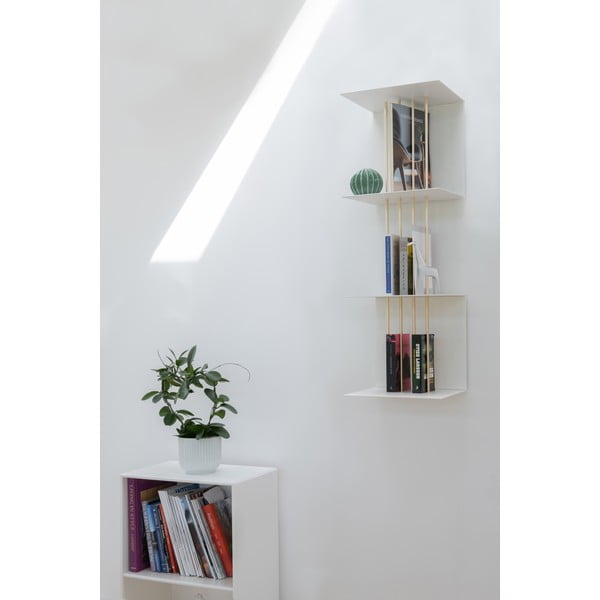 Biała metalowa półka Teaser – UMAGE-image-4