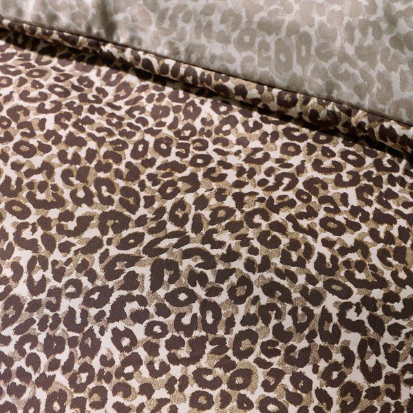 Brązowa pościel jednoosobowa 135x200 cm Animal Print – Catherine Lansfield-image-4