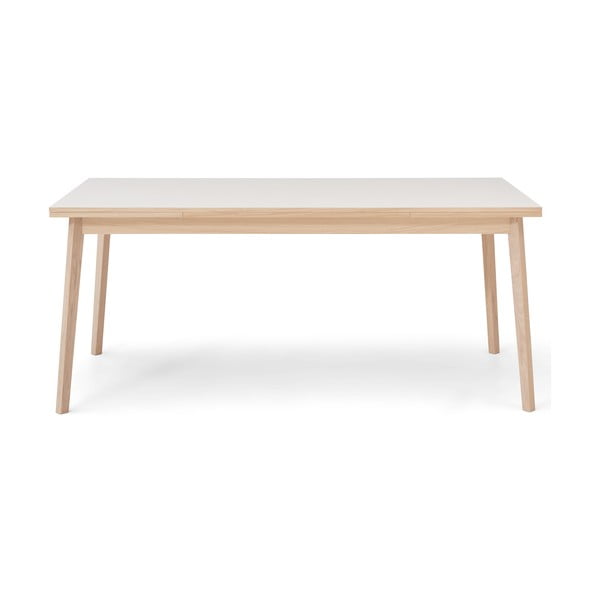 Rozkładany stół z białym blatem Hammel Single 180x90 cm