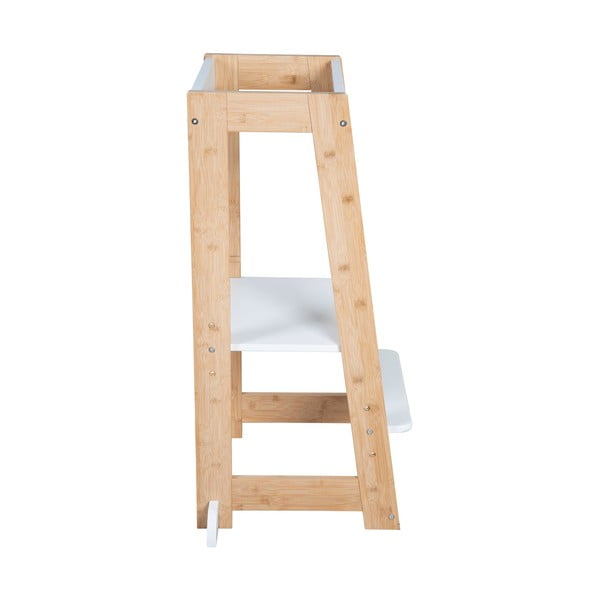 Biały bambusowy pomocnik kuchenny dla dzieci – Roba-image-4