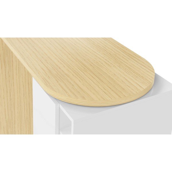 Stolik barowy z blatem w dekorze dębu110x50 cm Roll – TemaHome-image-1