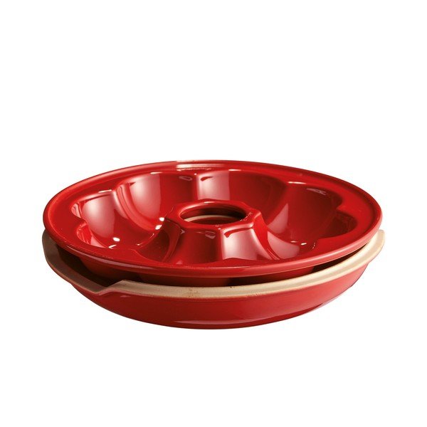 Czerwona forma do bułeczek Emile Henry, ⌀ 30,5 cm-image-2