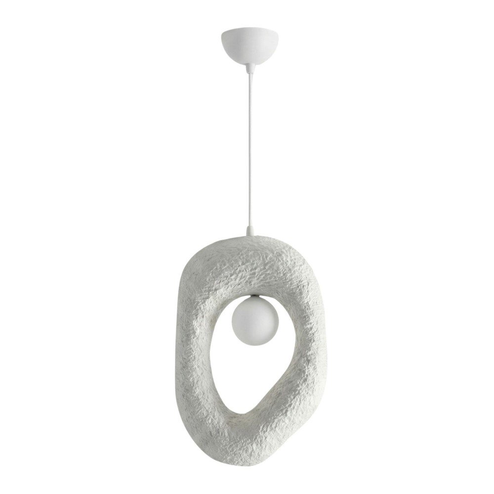 Biała metalowa lampa wisząca Lore – Opviq lights
