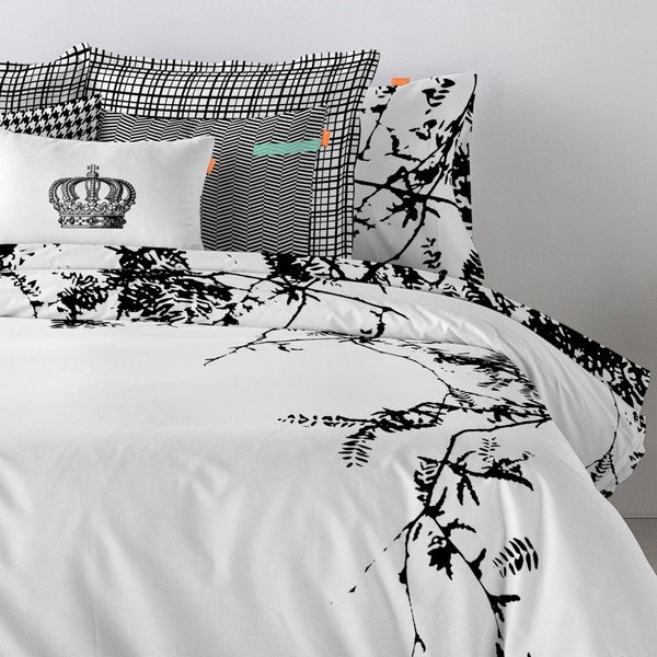 Bawełniana poszewka na poduszkę Blanc Union, 60x60 cm-image-1