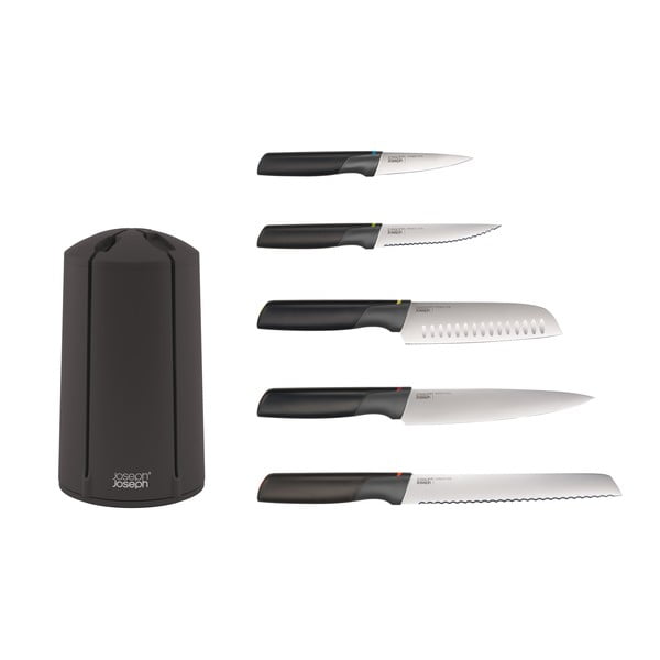 Zestaw 5 noży z obrotowym stojakiem Joseph Joseph Elevate-image-2