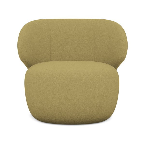 Musztardowy fotel Kama – Makamii-image-1