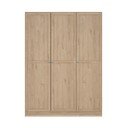 Szafa w dekorze dębu 147x200 cm Billund – Tvilum