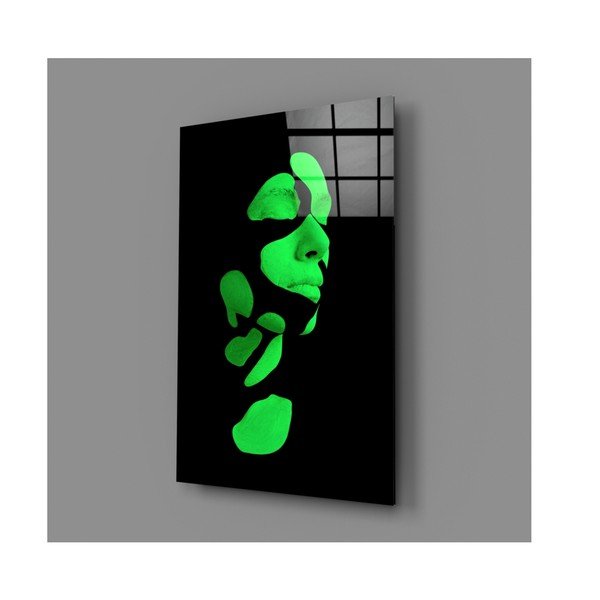 Szklany obraz Insigne Fragmented Green-image-4