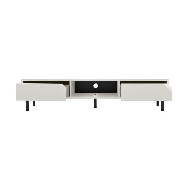 Biała szafka pod TV 177x39 cm Corner – Tenzo-image-4