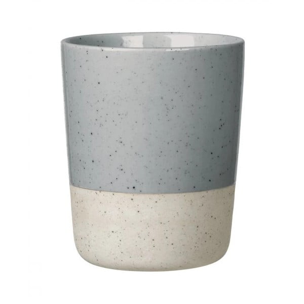 Szaro-beżowe ceramiczne kubki zestaw 2 szt. 260 ml Sablo – Blomus