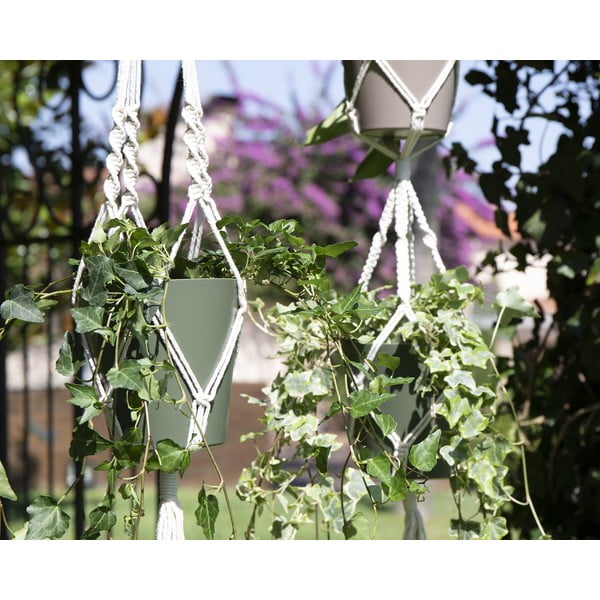 Tekstylny system do zawieszenia doniczki ø 10 cm (wysokość 120 cm) Macramé – Artevasi-image-4