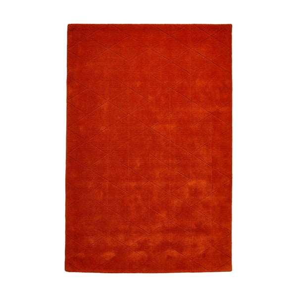 Czerwony wełniany dywan Think Rugs Kasbah, 150x230 cm