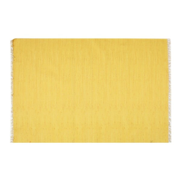 Żółty chodnik Eco Rugs Yolk, 80x300 cm-image-1
