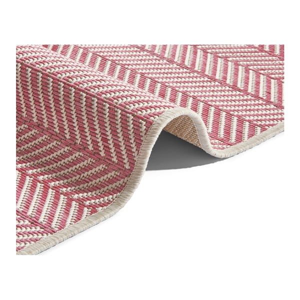 Czerwony dywan odpowiedni na zewnątrz NORTHRUGS Caribbean, 140x200 cm-image-3