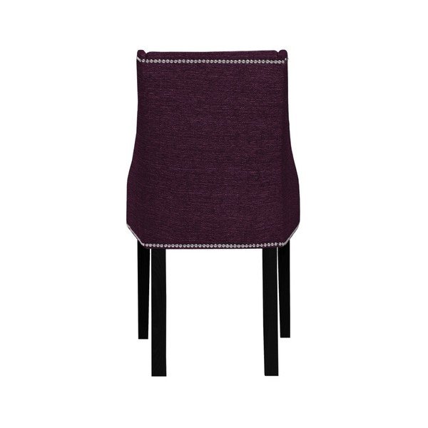 Fioletowe krzesło z czarnymi nogami Ted Lapidus Maison Patchouli-image-4